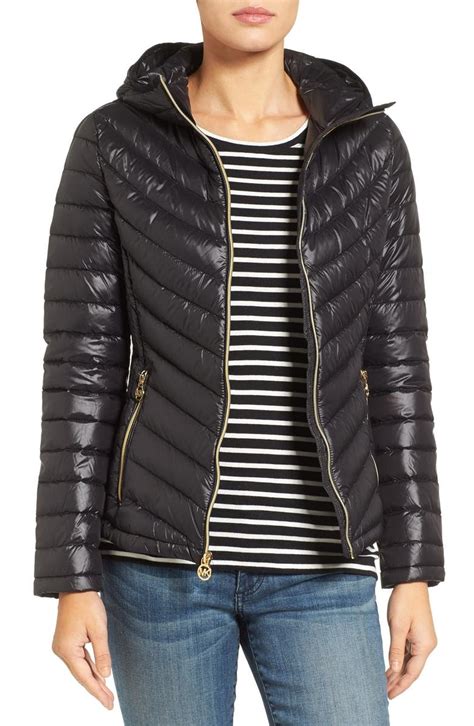 long packable down fill michael kors warm for winter|michael kors bag jacket.